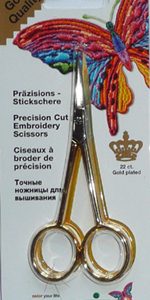 Stickschere Madeira gebogen