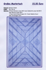 BCT2 – Großes Torchonmustertuch – Bild 2